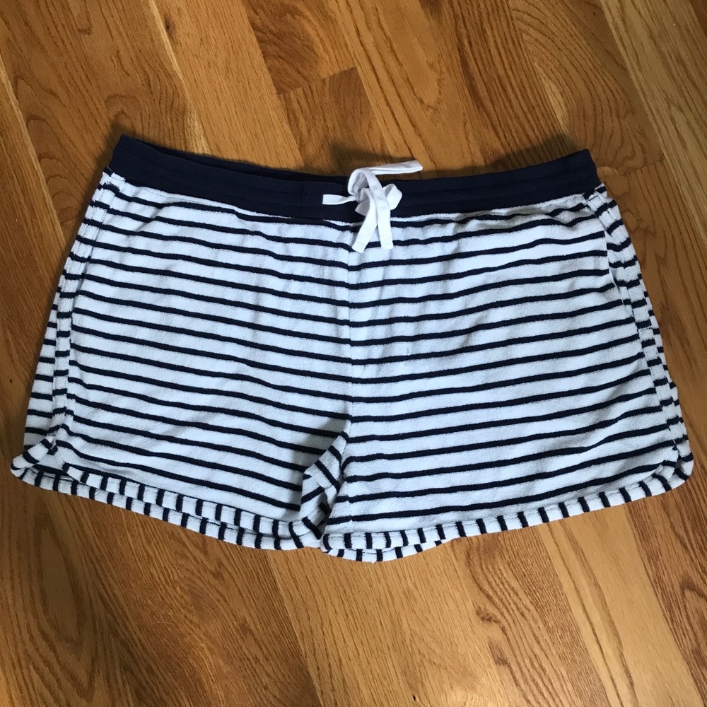 Gap striped beach shorts